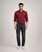 Zybe Long Sleeve Pique Polo Shirt