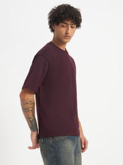 Oversized Essential T-Shirt For Men Dusty Purple
