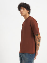 Oversized Essential T-Shirt For Men Cocoa Brown