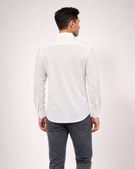 ZYBE Ivory Linen Shirt