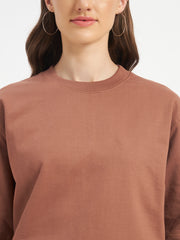 Oversized Essential T-Shirt For Women Rose Taupe