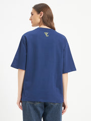 Oversized Essential T-Shirt For Women Cobalt Blue