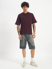 Oversized Essential T-Shirt For Men Dusty  Purple