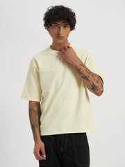 Oversized Essential T-Shirt For Men Ecru