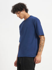 Oversized Essential T-Shirt For Men Cobalt Blue