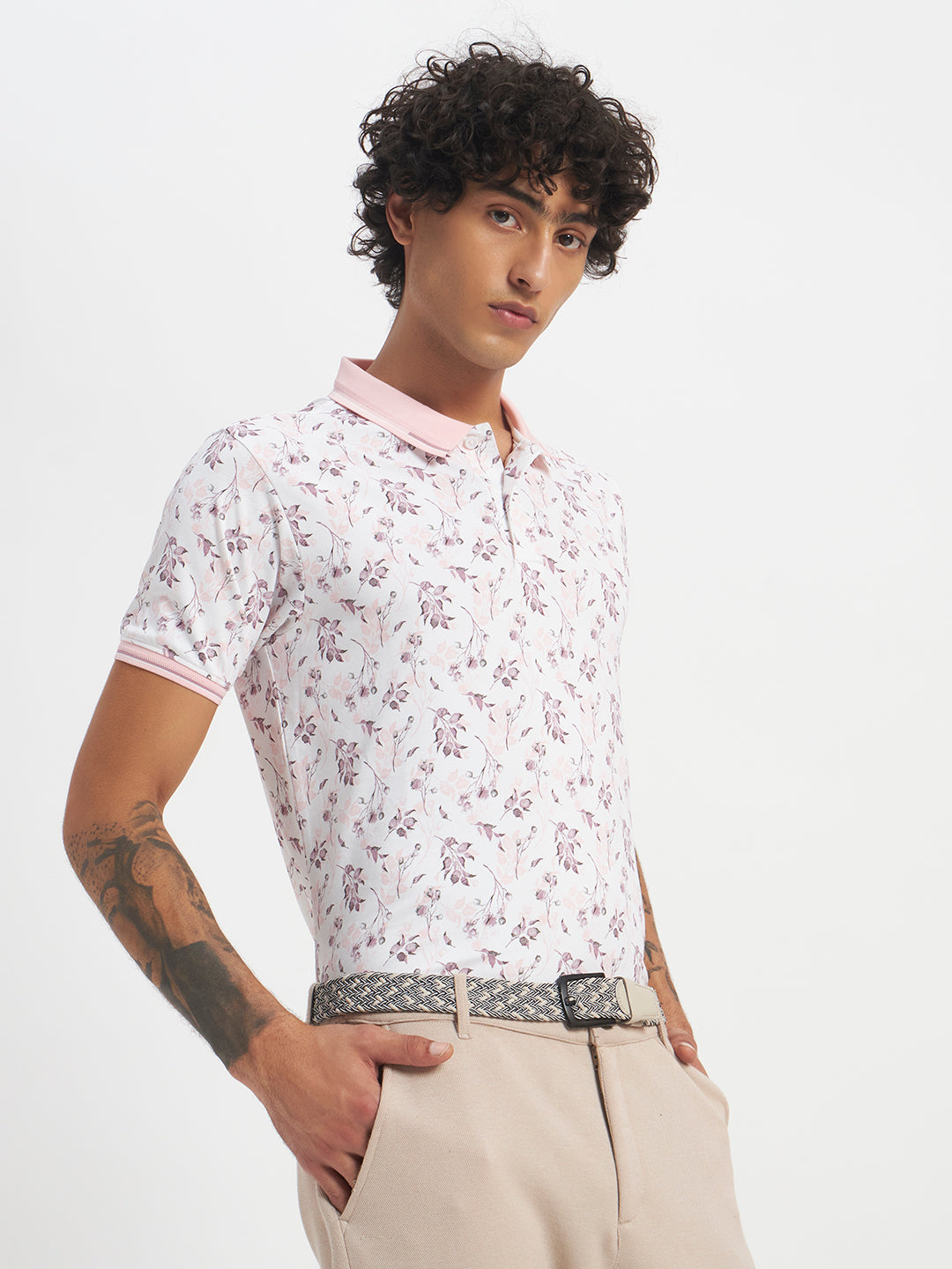 Pink Prime Polo