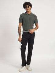 Zybe Sandstone Zip Polo