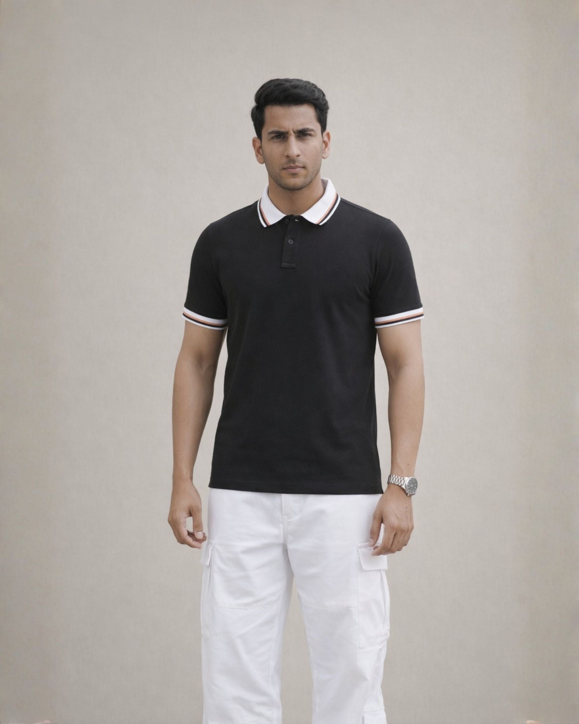 Zybe Heritage Stripe Polo