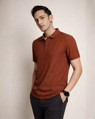 Zybe Terra Zip Polo
