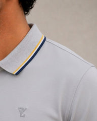 Zybe Grey Elite Polo